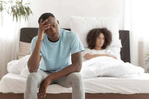 Man upset about ED symptoms Hammersmith and Fulham